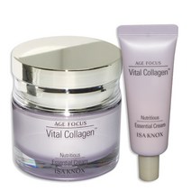 이자녹스 에이지 포커스 바이탈 콜라겐 에센셜 크림 특별 기획세트, 50ml