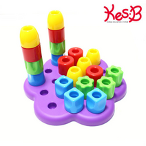 ＧОÐＺｉĿŁА몰(캐스B)튼튼 플라워빌딩블록(1618) 블록 어린이블록장난감 블록장난감완구 블럭장난감완구 어린이블럭장난감ŁØvŒ, ⁀‿⁀