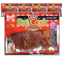 펫쿡 대용량 강아지육포 간식 300g x 5봉, z03.치킨꽈베기사사미300g x5봉