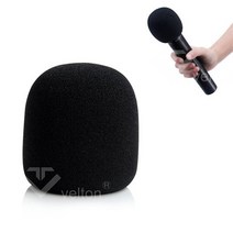 velton SMH0010 핸드마이크 솜 헤드마이크스펀지 부드러운탄성스폰지 마이크커버
