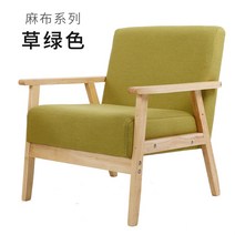 거실 싱글의자 원목 벤치소파 등받이 카페 인테리어의자, A
