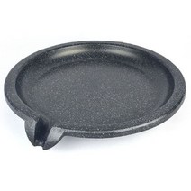 돌불판 삽겹살 구이팬 고기판 멧돌 고기 그릴 중 불판연예인 짱마니닷컴, 중 34cm