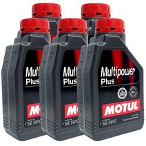SM520V 가솔린 엔진오일 합성유 5w30 멀티파워플러스 5L, 5개, 1L