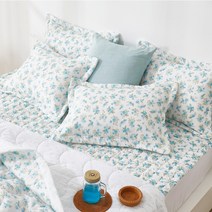 국내제작 시원한 이불패드 베개커버 세트 침구 침구세트 여름침구 국내산침구 이불 침대패드