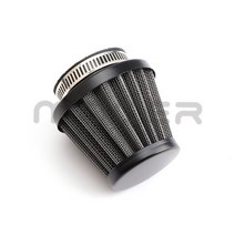 자동차 공기 순환 부품 범용 35mm/38mm/42mm/45mm/50mm/58mm 버섯 머리 오토바이 기화기 에어 필터 클리너, 03 Black-50mm