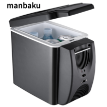 manbaku 차량용 냉장고 화물차용 캠핑용 미니 냉장고, 12V 220V