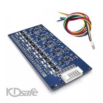 액티브 밸런스 이퀄라이저 6S 1.2V-2.8V 캐패시터 배터리 발란스, 1개, 1개