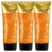 백옥생 백옥생 한방 프리미엄 썬크림 60ml 3개 SPF50+/PA+++기능성 선크림/미백/주름개선, {BS2} 려희 프리미엄 썬크림 3개