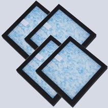 더블해피몰 CE/RoHS인증 차량용 공기청정기 XJ-002 전용 필터(사이즈 10*10*1cm), 필터 4개