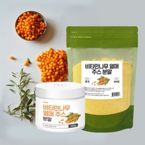 순수 100% 비타민나무 열매 가루 분말 씨벅톤 산자나무 - 풋사과 칸탈로프멜론 참당귀, 비타민나무열매 분말 250g