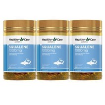 헬시케어 스쿠알렌 1000mg 200캡슐 3개, 200정