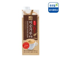 푸르밀 미숫가루우유 750ml 꿀이든 6곡우유, 8개