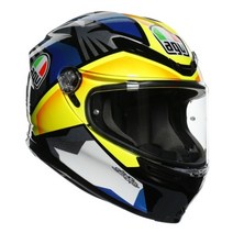 AGV 헬멧 K-6 JOAN BLACK/BLUE/YELLOW, S