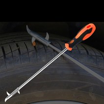 타이어 이물질 돌 제거 스크래퍼 펑크 방지 돌빼기 관리 자동차 셀프세차 안전, (+)드라이버+청소툴