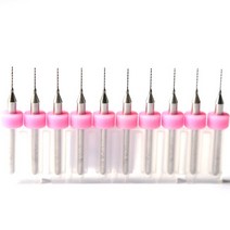 0.5mm 텅스텐 카바이드 PCB 드릴 키트 도구 10 개 금속 CNC 라우터 나무 밀링 커터 기계 피팅 절단, 10 1.2mm        10PCS