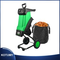 나무파쇄기 고출력 정원용 전기 목재 파쇄기 산업용 50L 220V 2400W, 한개옵션0