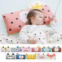 [보니타베베] 쥬쥬 3D매쉬 커버형 와이드 베개 / 커버+매쉬베개속 구성, 디자인:부엉이, 상세 설명 참조