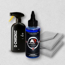 AD 오토브라이트다이렉트 레펠 유리발수제 100ml 유리 발수 코팅 보호 보호제 타월, 옵션02 AD 레펠 유리발수 글래스 클린 세트