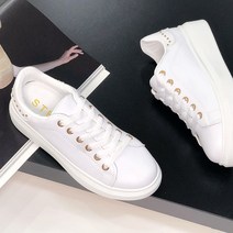 케이앤제이80 뒷징 화이트 스니커즈 KJT2012