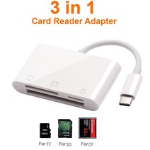 Type C To SD TF MicroSD CF 카드 리더기 USB OTG 어댑터 for IPad Macbook PC For Huawei P40 P30 Xiaomi Samsung