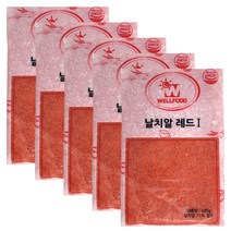 날치알 레드 500g 냉동 대용량 업소용 초밥재료 현이, 5팩