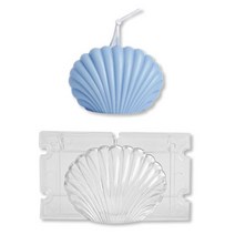 레진아트 석고 방향제 비누 캔들 만들기 초 몰드 조개, 2 조개몰드 대