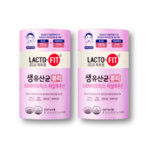 락토핏 생유산균 뷰티 프로바이오틱스 60포 x 2통