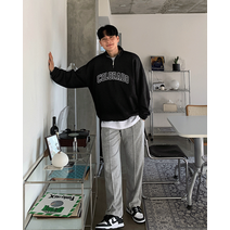[주붕샵]콜로라도 반집업 맨투맨
