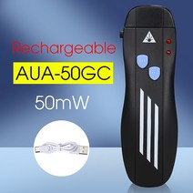 광섬유조명 COMPTYCO 충전 배터리 VFL 미니 광섬유 광원 시각적 결함 로케이터 LED 조명 옵션 5 50MW, [10] Rechargeable 50MW