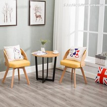 발코니 티 테이블 1 개 의자 2 침실 마당 현대 및 제한된 Creat, 11 45x40x73cm    11