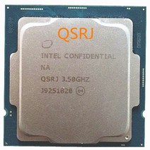 I3-6100인텔 코어 i510600K i5 es QSRJ 3 5 GHz 6 12 스레드 CPU L2 1 5 M L3 125W LGA 1200, 한개옵션0