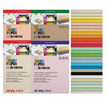 두성종이 OA 팬시페이퍼 180g 15매, R15 연두색