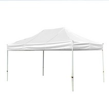 홍캐노피 스텐레스 접이식 행사용 캐노피천막 32mm x 2.5m x 2.5m, 백색, 1개