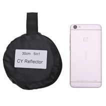 반달마켓 휴대용반사판 사진 촬영 반사판 CY 30cm 11.8 