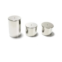 QBB 밀도 비중 컵 코팅 액체 농도계 Pycnometer 스테인레스 스틸/알루미늄 합금 37/50/100ML, 02 Stainless Steel_01 37ml