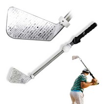 더나은 헤드형 골프 스윙연습기 비거리향상 스윙스틱 스윙기 임팩트, 1개