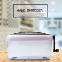 종이절단기 종이 파쇄기 분쇄기 사무용 a4 paper shredder shredded paper manual hand paper shredder document file 485