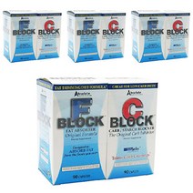 앱솔루트뉴트리션 C-블럭 캐플렛 & F-블럭 캡슐 2종 세트, 180개입, 4개