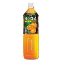 롯데)제주감귤 1.5L 생활용품 사무용품 문구 식음료 커피 차 음료수, 1