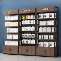 휴대폰 케이스 진열대 후크형 거치대 악세사리 선반, 1, 캐비닛후크모델120x30x220 오크색