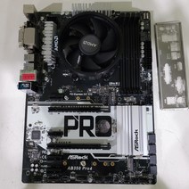 중고메인보드 ASROCK AB350 PRO4+AMD RYZEN5 2600