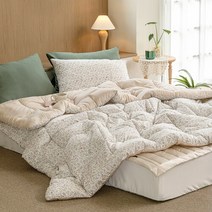 [파르페by알레르망] 로렌 밍크 극세사 차렵이불 Q