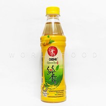WORLDFOOD 태국음료 오이시 그린티 허니레몬 oishi green tea lemon thaifood, 1개, 380ml