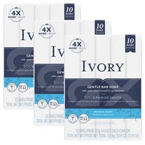 Ivory Soap Original 아이보리 비누 오리지널 오리지날 4oz (113g) 30개, 113g