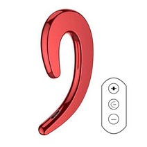 범용 골전도 이어폰 무선 블루투스 4.2 스포츠 스테레오 헤드셋 노트북 태블릿 샤오미 아이폰 7 8 X, [01] 빨간