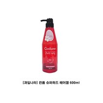 과일나라 컨퓸 슈퍼하드 헤어젤 600ml 헤어젤 글레이즈 헤어고정 스타일링 남자젤 남성헤어왁스/남자왁스/헤어젤/헤어스프레이/포마드왁스/다슈왁스/헤어에센스/미용실에센스/탈모샴푸/폼클렌징, 단일 수량