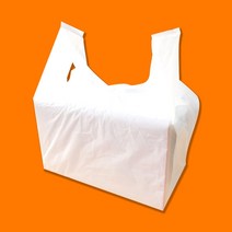 비닐연구소24 두꺼운 일회용 배달 포장 비닐 봉지 돈가스 봉투 100매, 100개