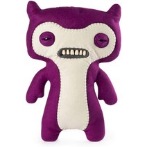 Spin Master Fuggler 재미있는 어글리 몬스터 디럭스 봉제 동물 30.5 cm 대형 봉제 인형 (릴 악마), 한개옵션0