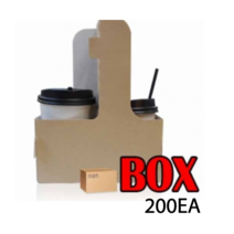 컵캐리어(무지)1BOX[200개], 200개, 1박스