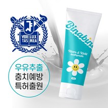 맘앤키즈 아기 무불소 키즈 베이비 치약 60g, 3개